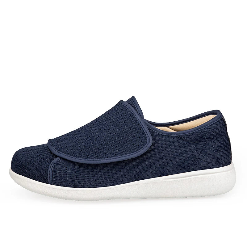 Light Orthopedic Shoes for Diabetics with Adjustable Closure and High Arch Support