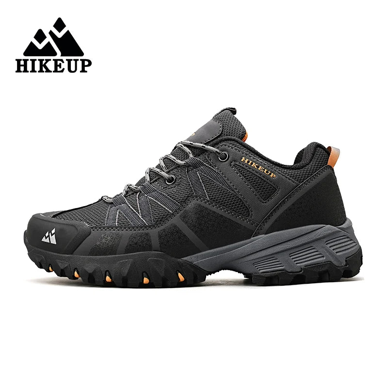 Best Men's Trekking Shoes - Breathable Sneakers with Cushioning and Non-Slip HIKEUP