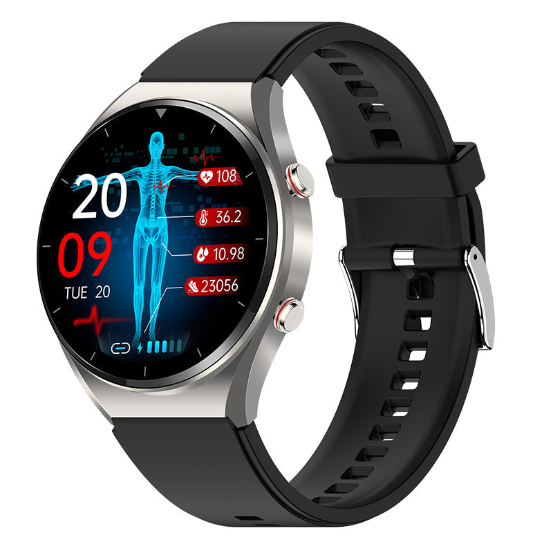 Smartwatch KL09 | Monitoraggio della Salute con ECG e Glicemia Ð Impermeabile IP67 per Benessere Quotidiano 9