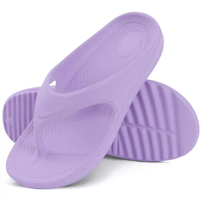Men's orthopedic flip-flops with arch support