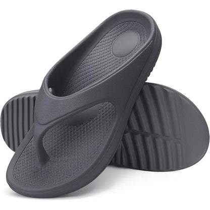 Men's orthopedic flip-flops with arch support