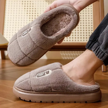 Warm House Slippers with Thick Sole