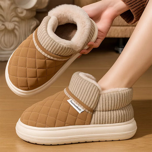 Ugg Winter Slippers in Plush with Thick Non-Slip Sole