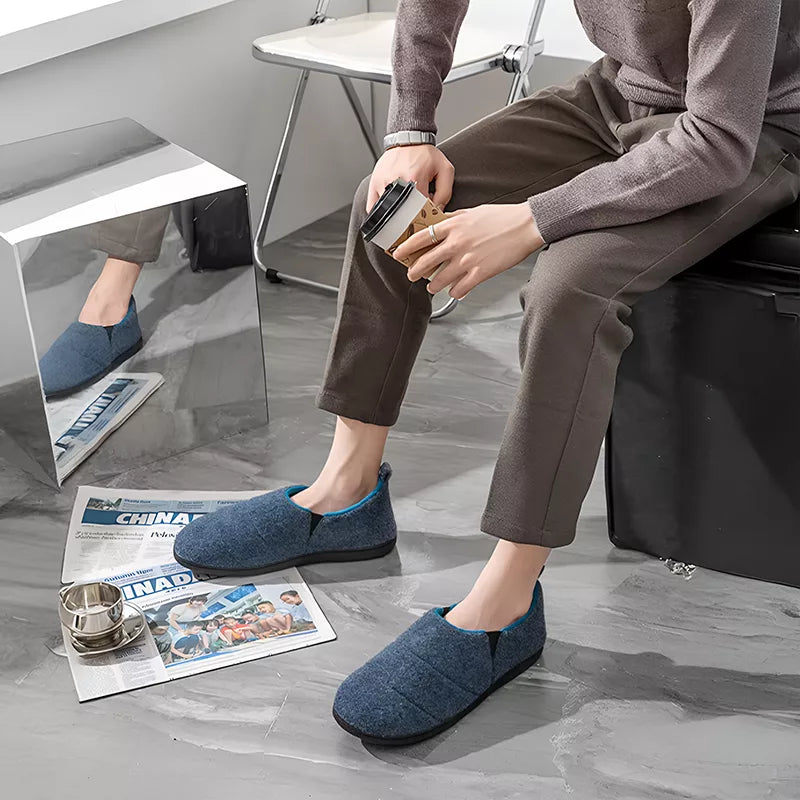 Warm cotton house slippers