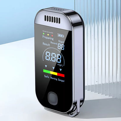 Portable Digital USB Breathalyzer Alcohol Tester