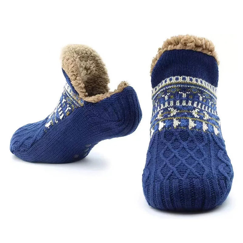 Thermal Slipper Socks in Fleece