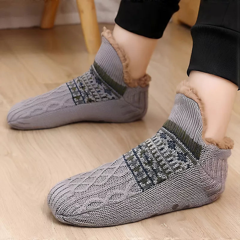 Thermal Slipper Socks in Fleece