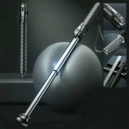 Bastoni Trekking | Bastone da Trekking Automatico con Impugnatura Ergonomica Ð Sicurezza e Stabilità per Escursioni 3