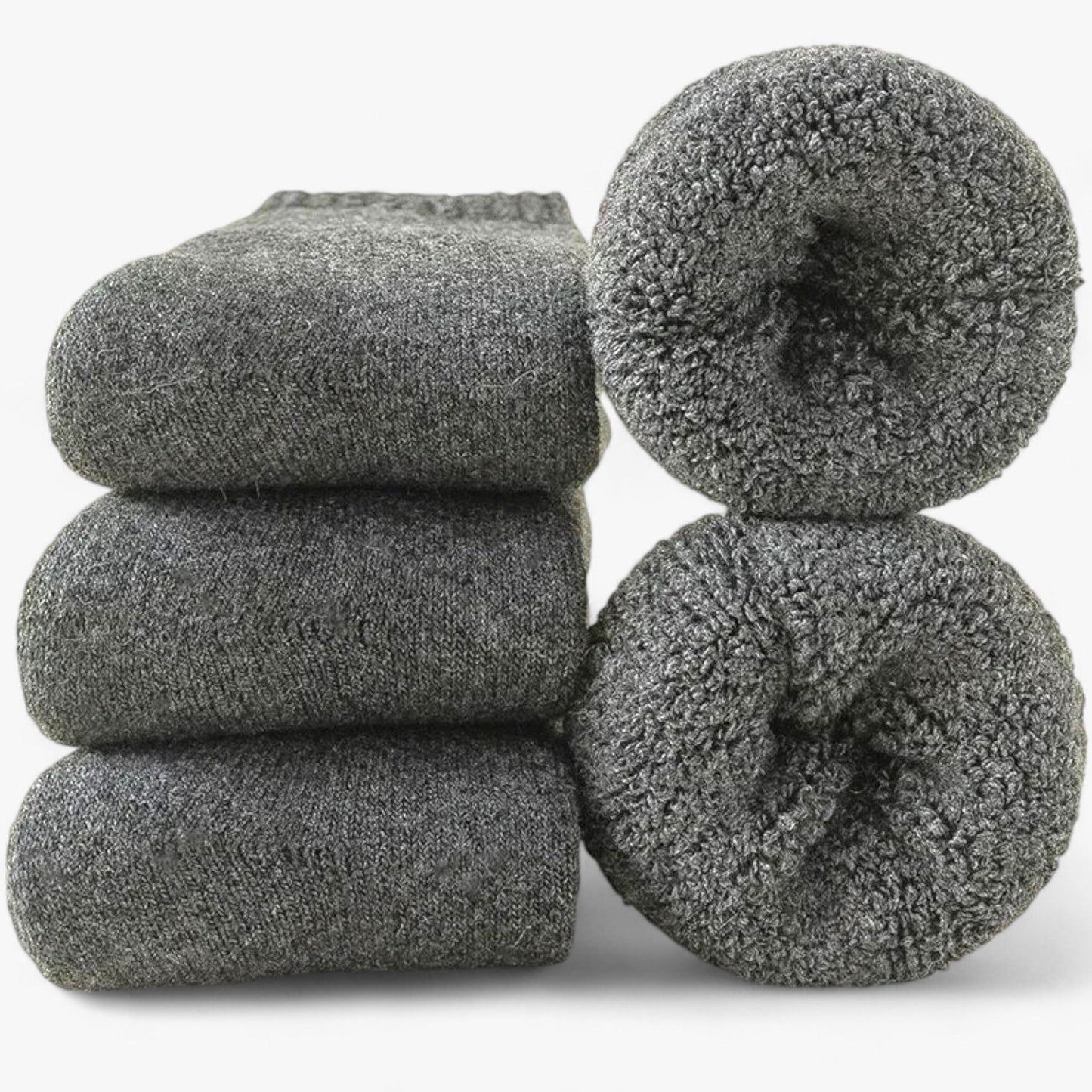 Calze Termiche Donna | Calzini in Lana con Passante in Pile Rinforzato Ð Comfort e Calore per Inverno 0