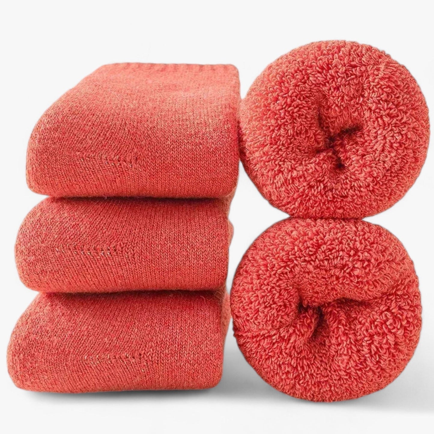 Calze Termiche Donna | Calzini in Lana con Passante in Pile Rinforzato Ð Comfort e Calore per Inverno 3