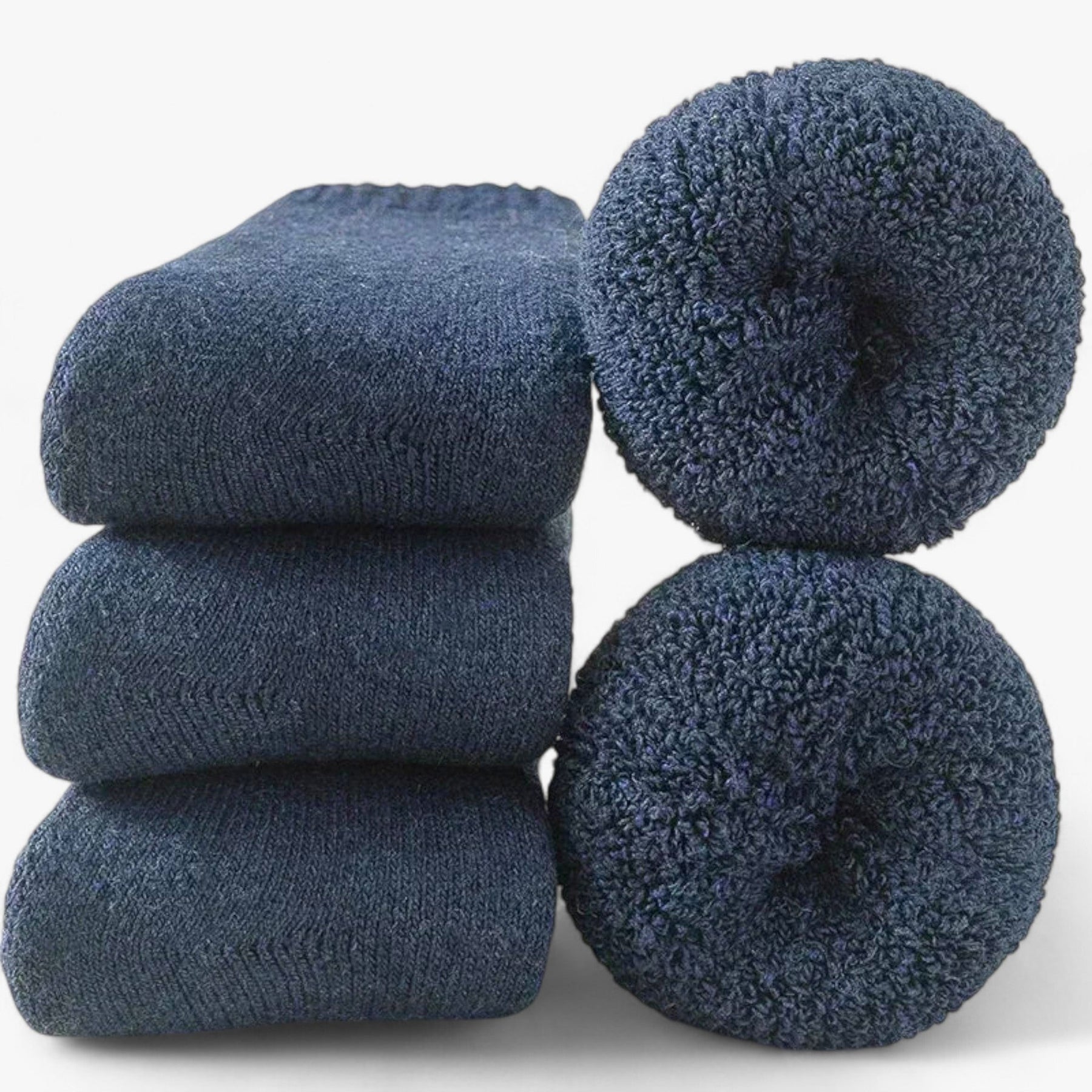 Calze Termiche Donna | Calzini in Lana con Passante in Pile Rinforzato Ð Comfort e Calore per Inverno 7