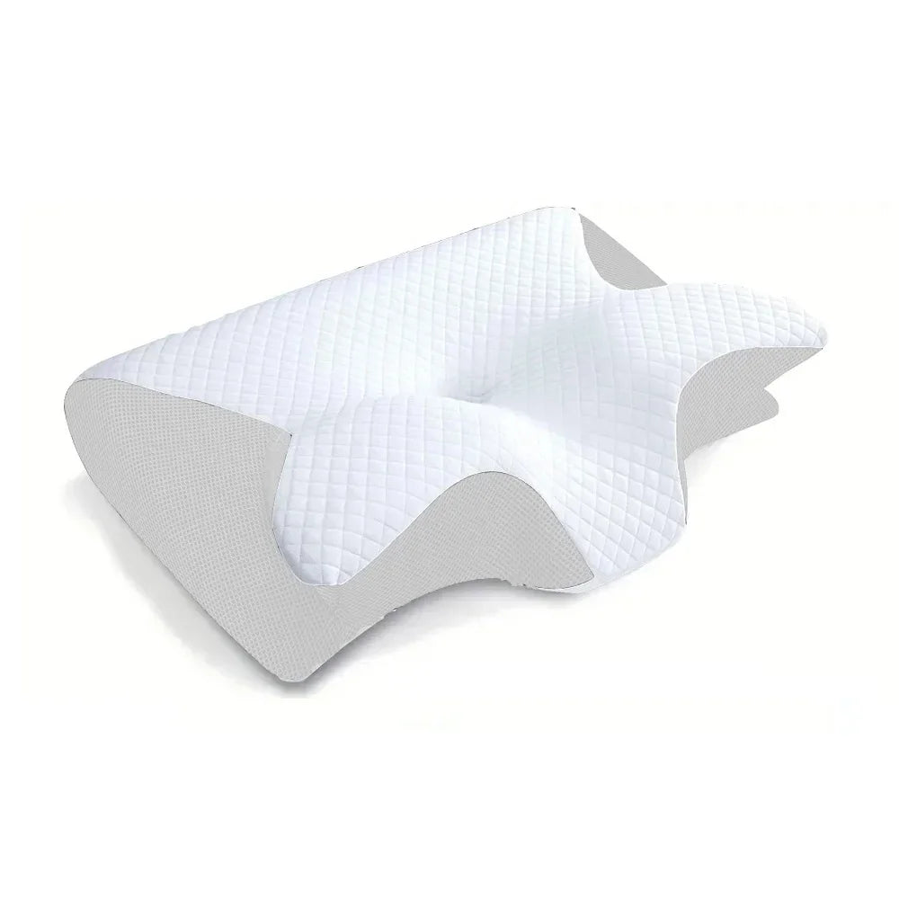Ergonomic Orthopedic Cervical Pillow in Butterfly Shape Memory Foam