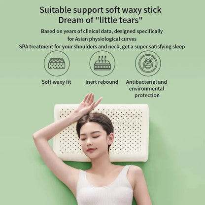 Orthopedic Cervical Pillow in Natural Latex with Memory Foam - Ideal Comfort and Support