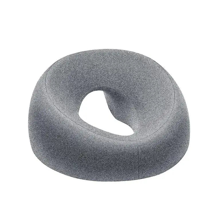 Ergonomic Memory Foam Pillow for Face-Down Rest with Towel