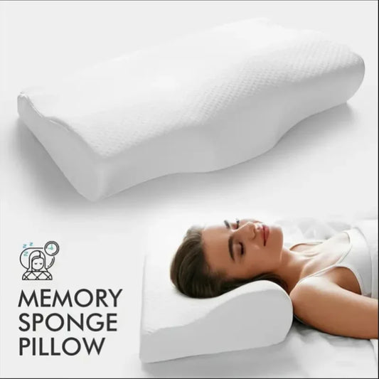 Ergonomic Orthopedic Memory Foam Pillow for Cervical - Ideal Neck Support and Sleep