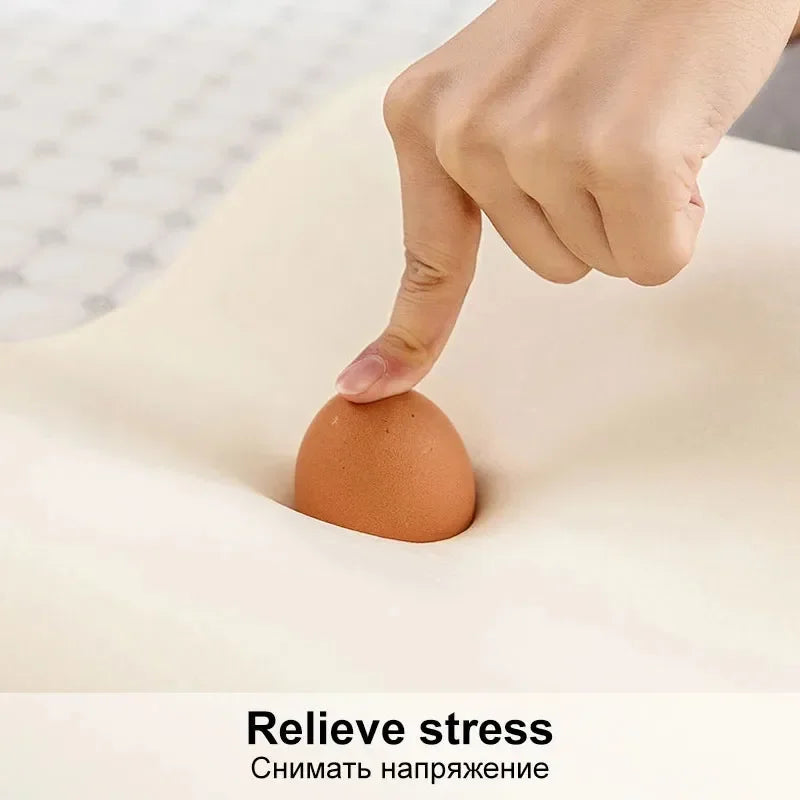 Orthopedic Memory Foam Pillow for the Cervical Area - Ergonomic Support Ideal for Maternity and Comfortable Sleep