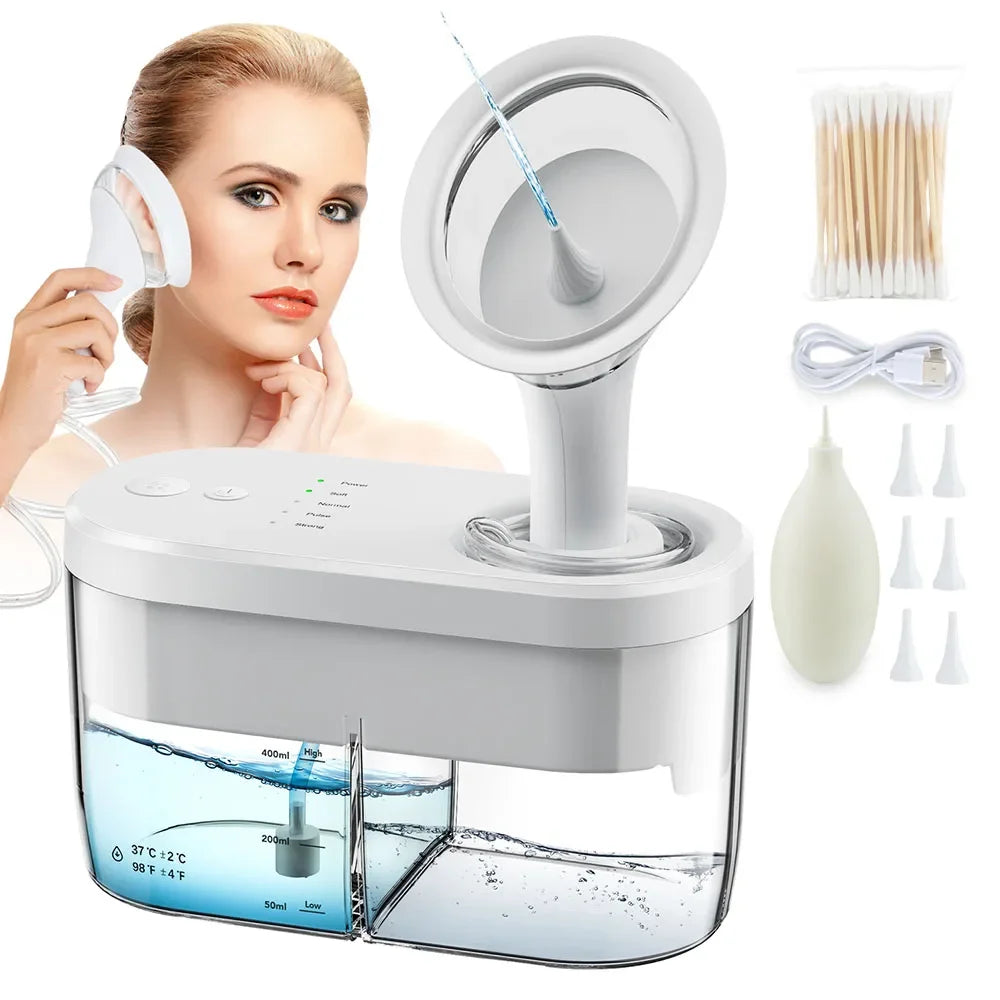 Electric Ear Cleaning Kit - Safe Earwax Removal, 400 ml, 4 Modes