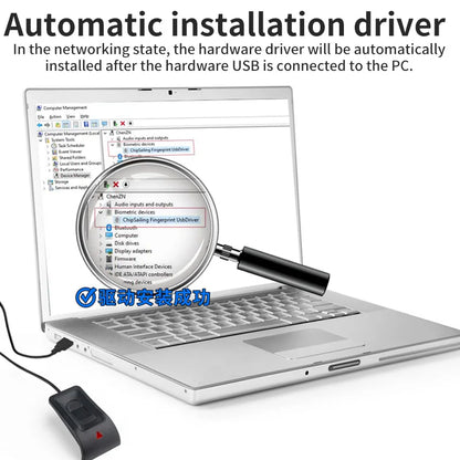 USB Fingerprint Reader for Windows 10 and 11 – Secure Biometric Access and Plug and Play