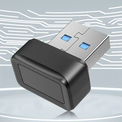 USB Fingerprint Reader for Windows with 360° Recognition – Biometric Security for PC, Quick Access and Encryption