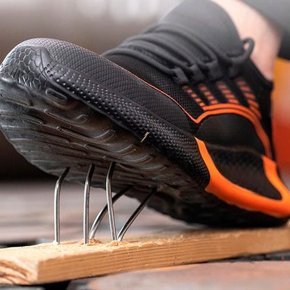 Lightweight and Breathable Work Shoes