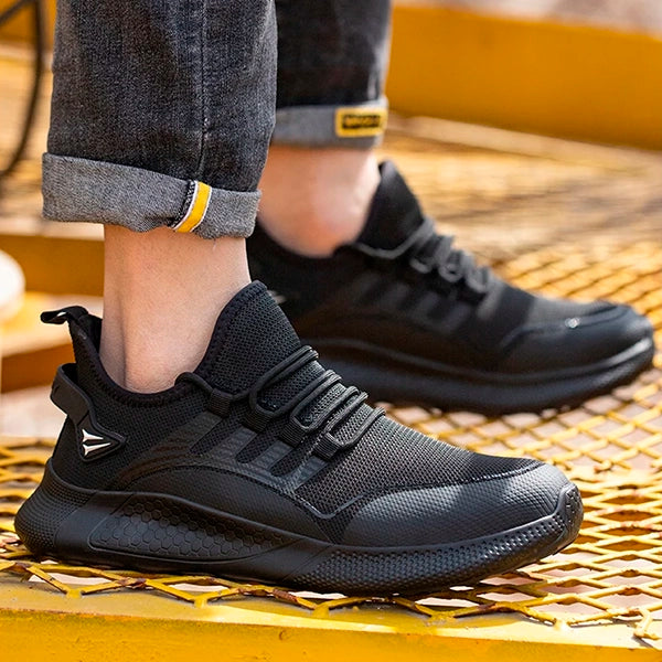 Lightweight and Breathable Work Shoes