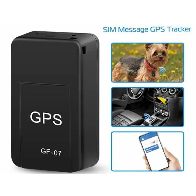 Compact Magnetic GPS Tracker for Car and Motorcycle - Real-Time Monitoring