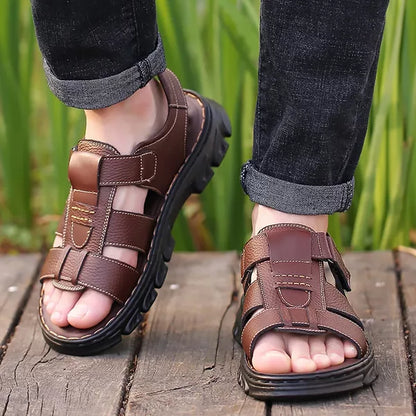 Men's Sandals with Thick Sole Casual Shoes