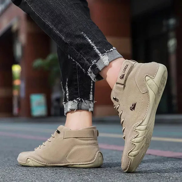 Men's Winter Ankle Boots, Waterproof Casual Shoes