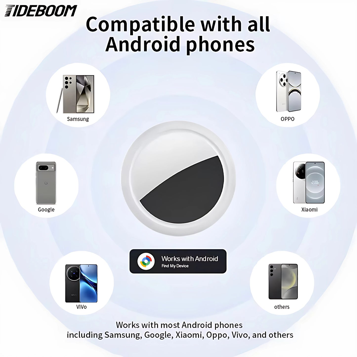 Mini GPS Tracker - Anti-Loss GPS Locator for Keys and Pets