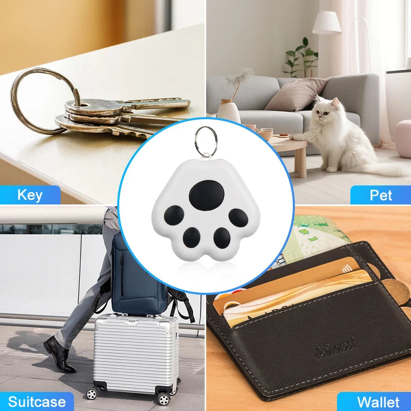 Mini GPS Tracker Bluetooth for Animals and Objects - Compact and Lightweight GPS Locator
