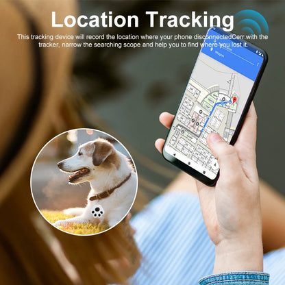 Mini GPS Tracker Bluetooth for Animals and Objects - Compact and Lightweight GPS Locator
