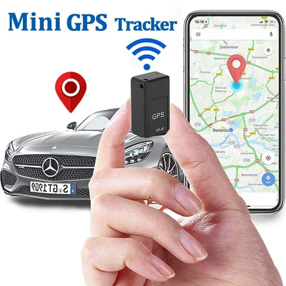 Mini Magnetic GPS Tracker - Car GPS Locator with App