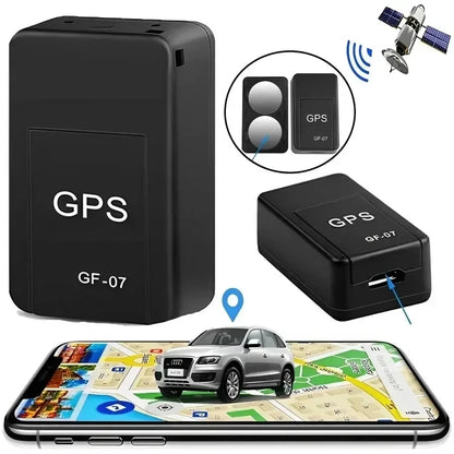 Mini Magnetic GPS Tracker - Car GPS Locator with App