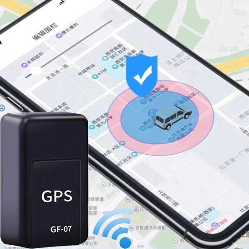 Mini Magnetic GPS Tracker - Car GPS Locator with App
