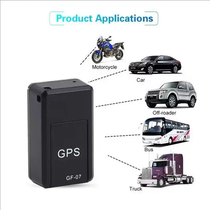Mini Magnetic GPS Tracker - Car GPS Locator with App