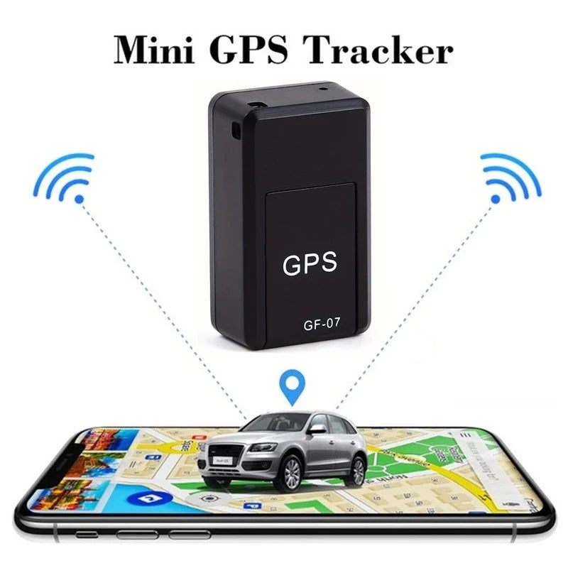 Mini Magnetic GPS Tracker - Car GPS Locator with App