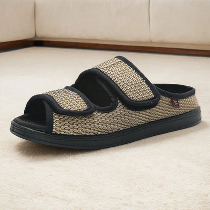 Adjustable Slippers for Diabetics Unisex - Comfort Shoes for Swollen Feet