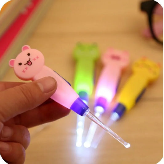 Ear Cleaner with LED Torch for Children - Fun and Safe Design