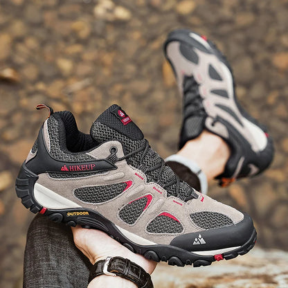 Men's Trekking Shoes Non-Slip and Breathable HIKEUP - Comfort and Durability
