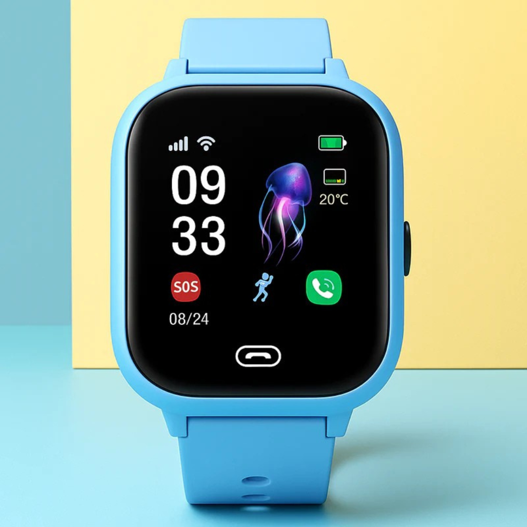 Smartwatch GPS per Bambini con Monitoraggio in Tempo Reale Ð Design Impermeabile per Sicurezza e Divertimento 3
