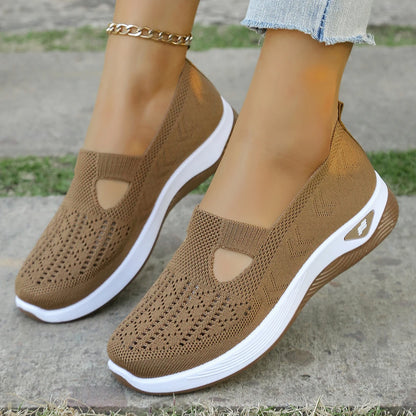 Sneaker Donna Casual Leggere e Comode per Tutte le Stagioni - Scarpe Estive Piatte e Traspiranti 7