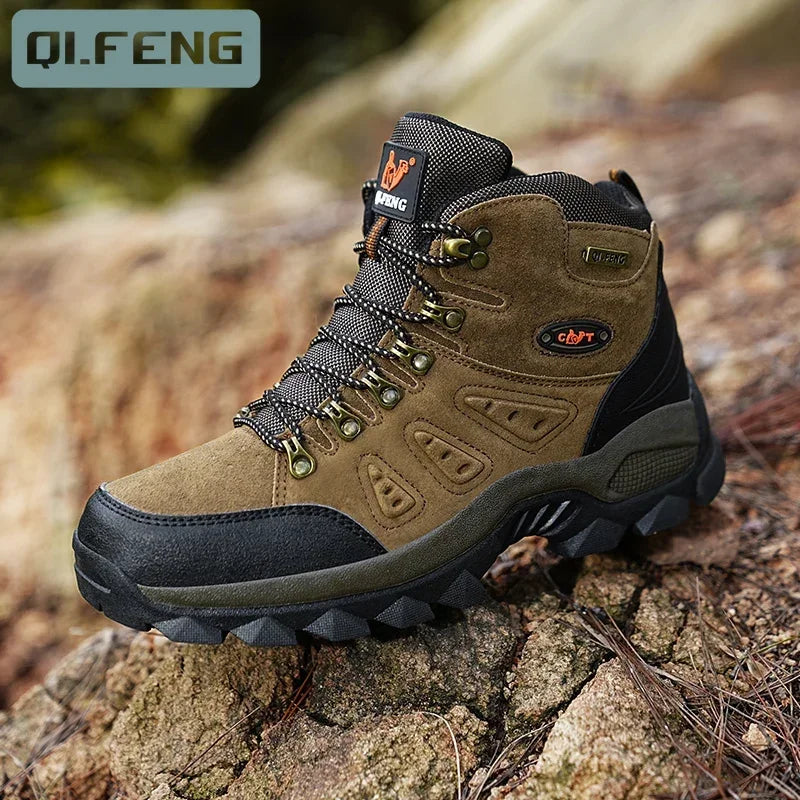 High Adventure Unisex Sneakers with Durable Grip and Non-Slip Laces for Trekking