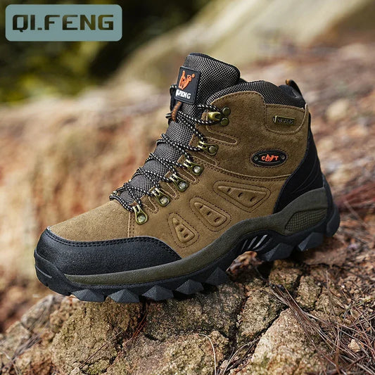 High Adventure Unisex Sneakers with Durable Grip and Non-Slip Laces for Trekking