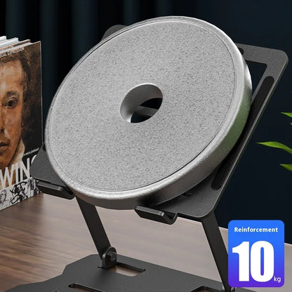 Foldable Laptop Stand - Adjustable and Portable Support for Laptops