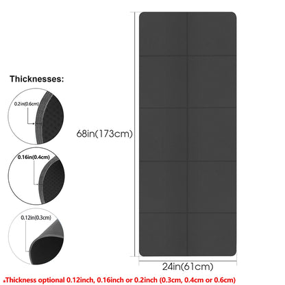 Professional Foldable Yoga Mat in Eco-friendly EVA for Fitness and Pilates 3mm/4mm/6mm
