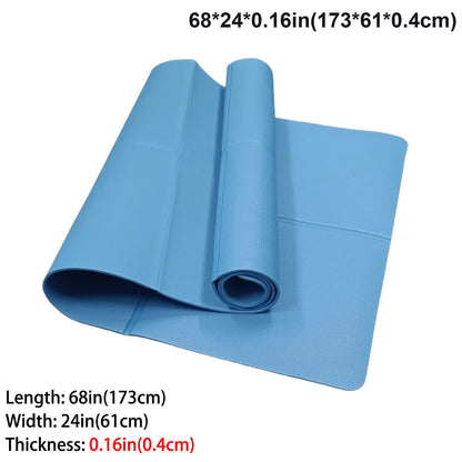 Professional Foldable Yoga Mat in Eco-friendly EVA for Fitness and Pilates 3mm/4mm/6mm