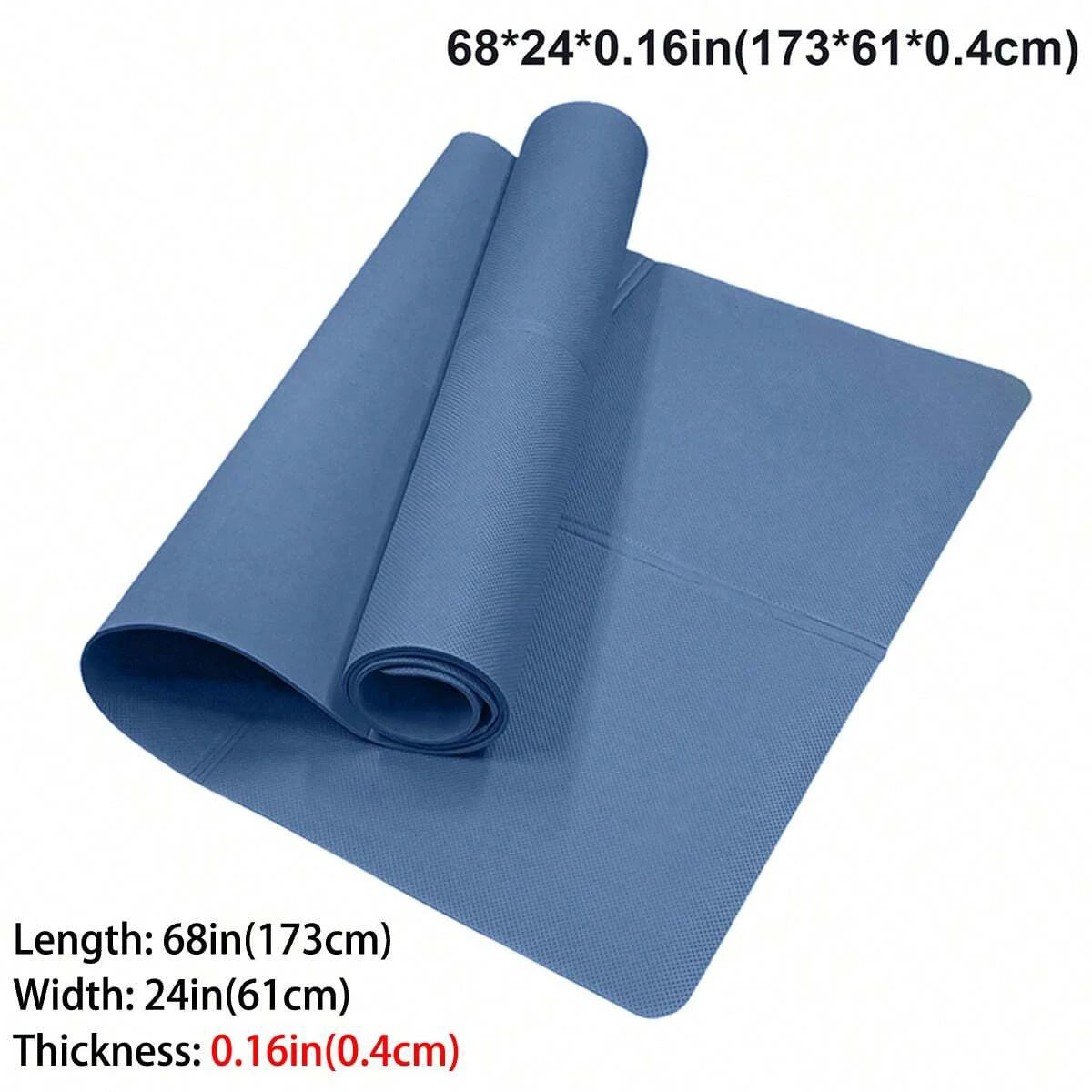 Professional Foldable Yoga Mat in Eco-friendly EVA for Fitness and Pilates 3mm/4mm/6mm