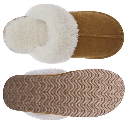 Padded Fur Slippers Hugg Style