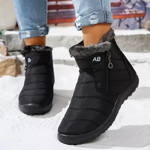 Soft Plush Winter Ankle Boots for Women
