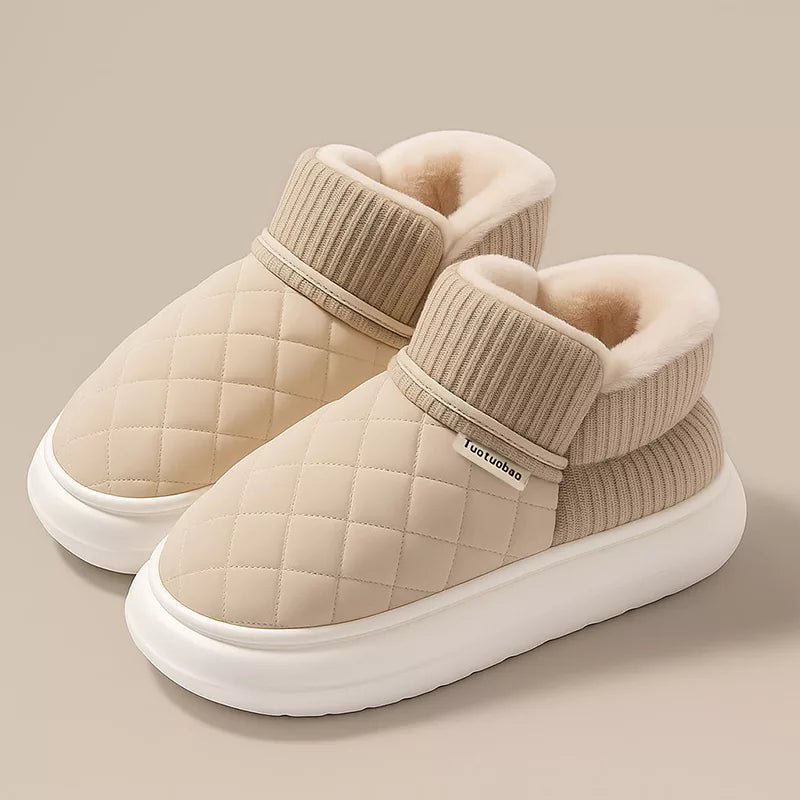 Ugg Winter Slippers in Plush with Thick Non-Slip Sole